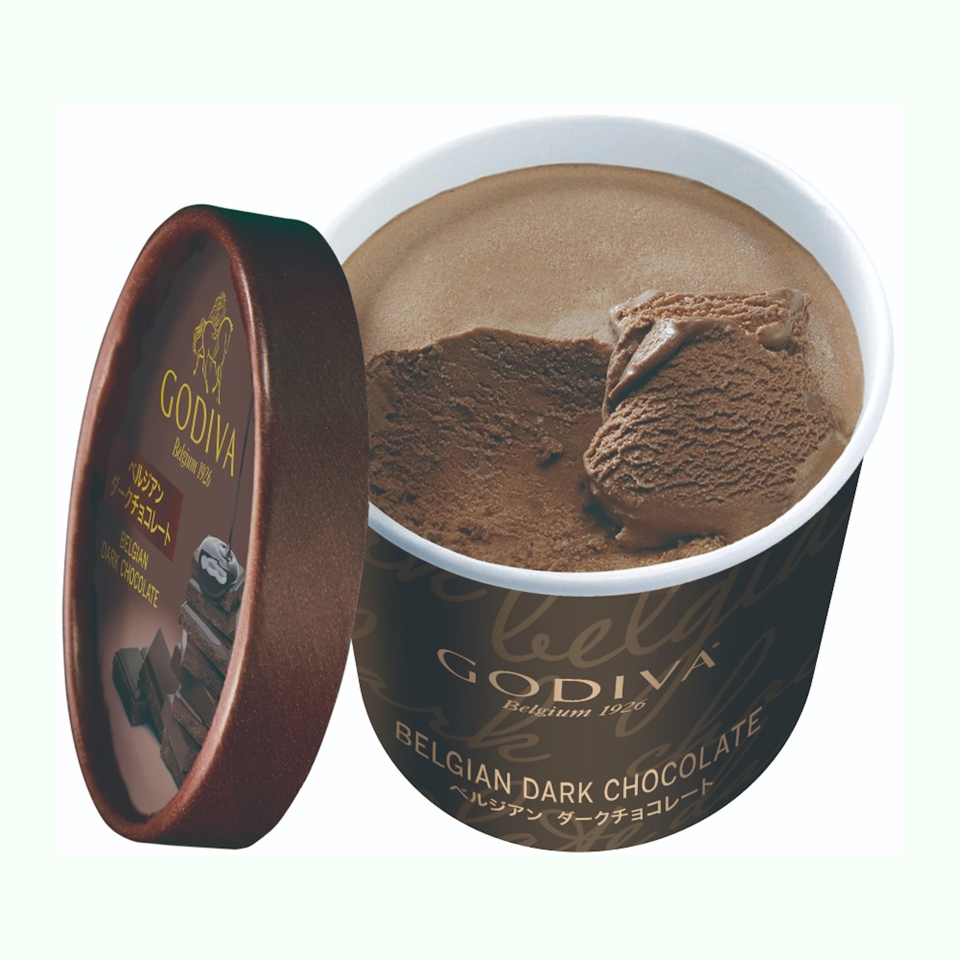 比利時黑巧克力冰淇淋（圖片來源：GODIVA Chocolatier (Asia)）